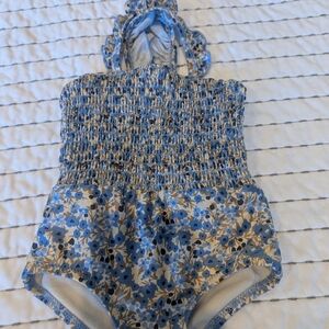 H&M Floral Baby Girl Swimsuit